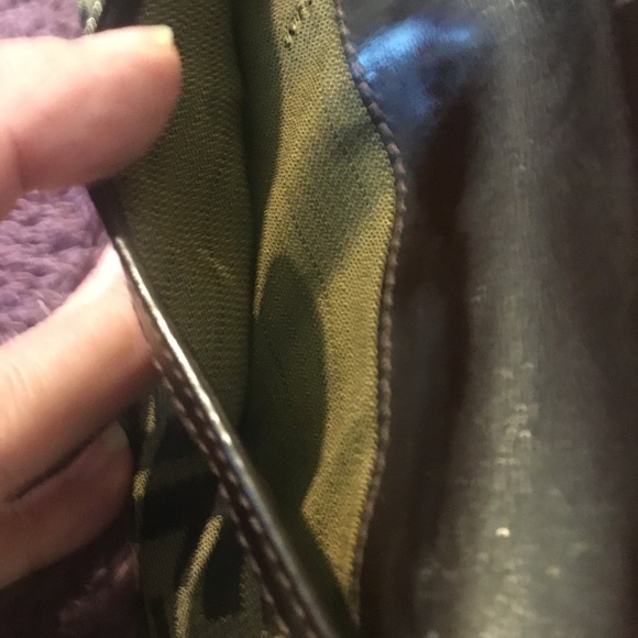 Vintage Authentic FENDI Zucca Bifold Long Wallet Brown Canvas/Leather - Picture 9 of 16